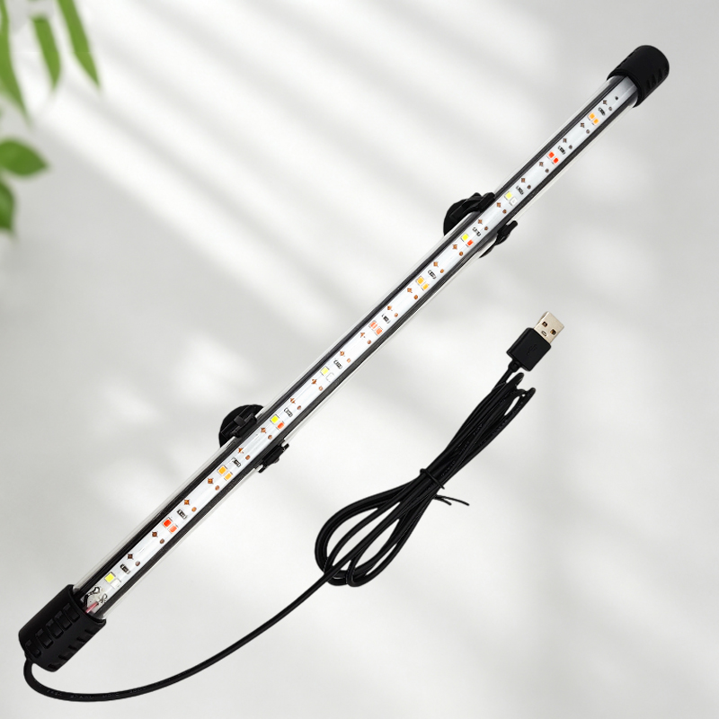 Aquarium Plant Light - ไฟ LED แถบสำหรับตู้ปลา แบบ USB แสงเต็มสเปกตรัม