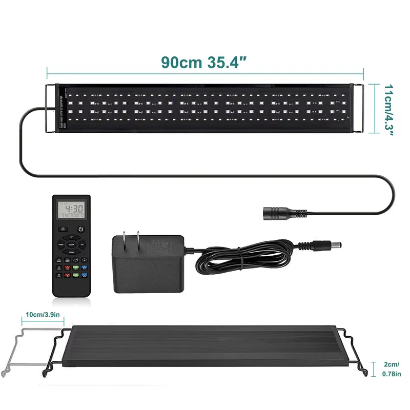 Aquarium Plant Light - ไฟ LED สำหรับตู้ปลา SIROKA 90 ซม.