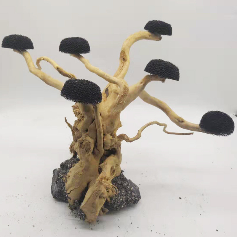 Aquarium Plant Substrate - พิพิธภัณฑ์สัตว์น้ํา Driftwood ภูมิทัศน์ตกแต่งถังปลาไม้ DIY เครื่องประดับ DIY