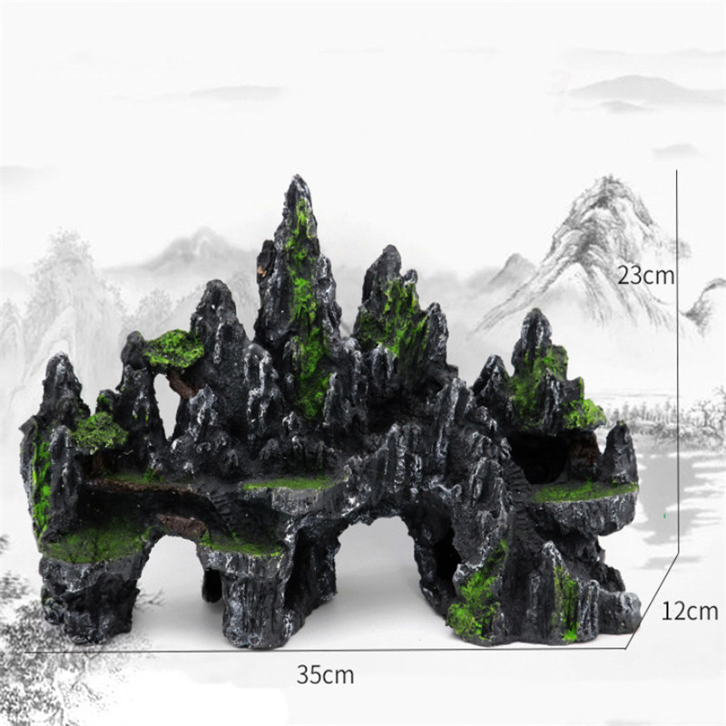 ตู้ปลาหินขนาดใหญ่สุดๆสำหรับตกแ - Aquarium Driftwood บทวิจารณ์และราคา