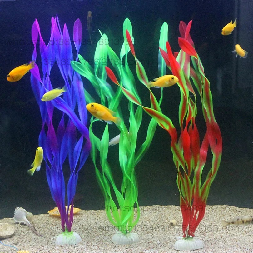 5/10 ชิ้นพลาสติกพืชในตู้ปลาตกแ - Planted Tank บทวิจารณ์และราคา