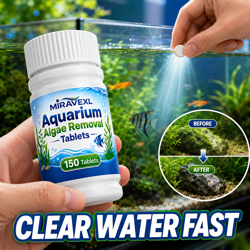 เม็ดกำจัดตะไคร่น้ำในตู้ปลา MIR - Aquarium Moss บทวิจารณ์และราคา