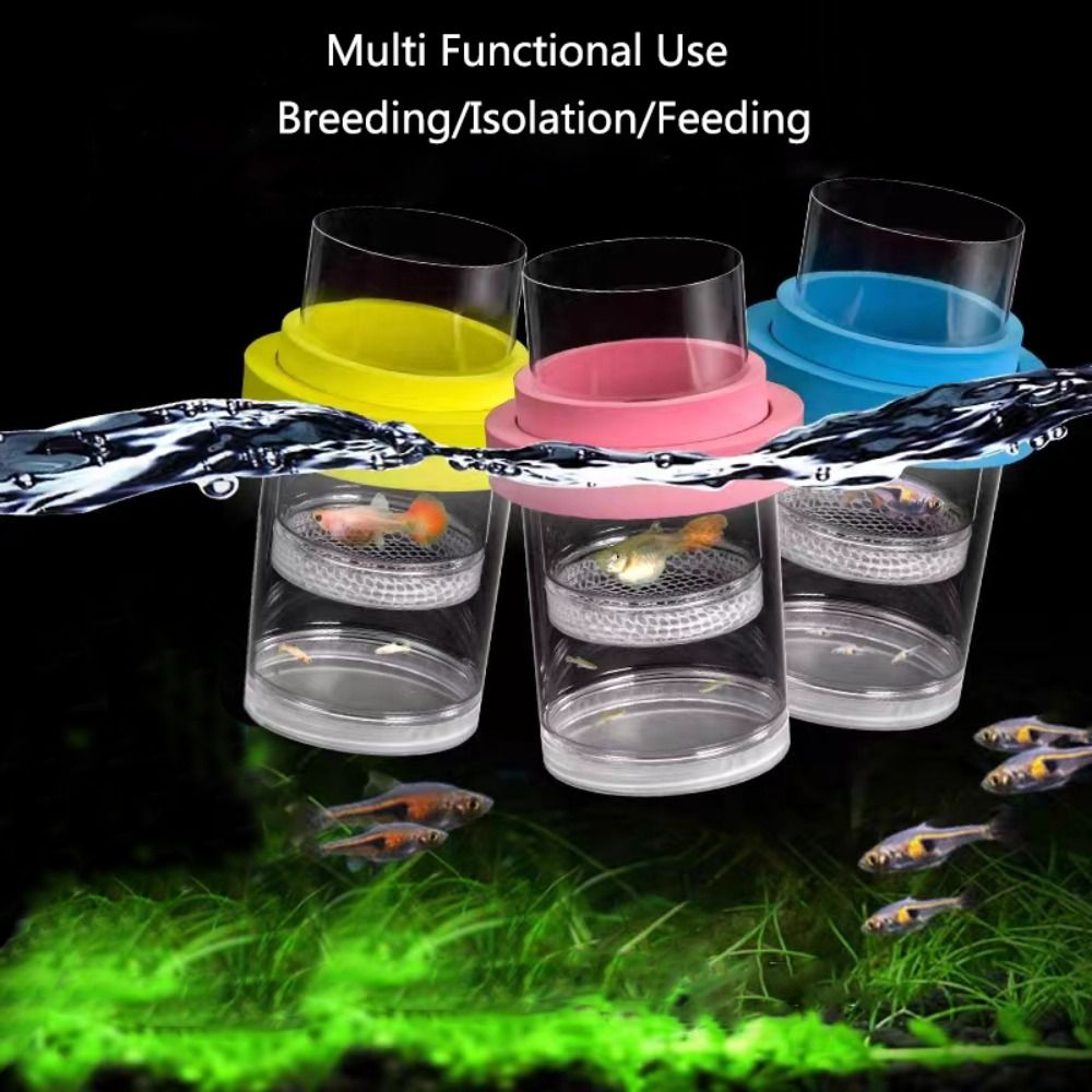 พลาสติกลอยปลา Breeding การแยกก - Aquarium Fertilizer บทวิจารณ์และราคา